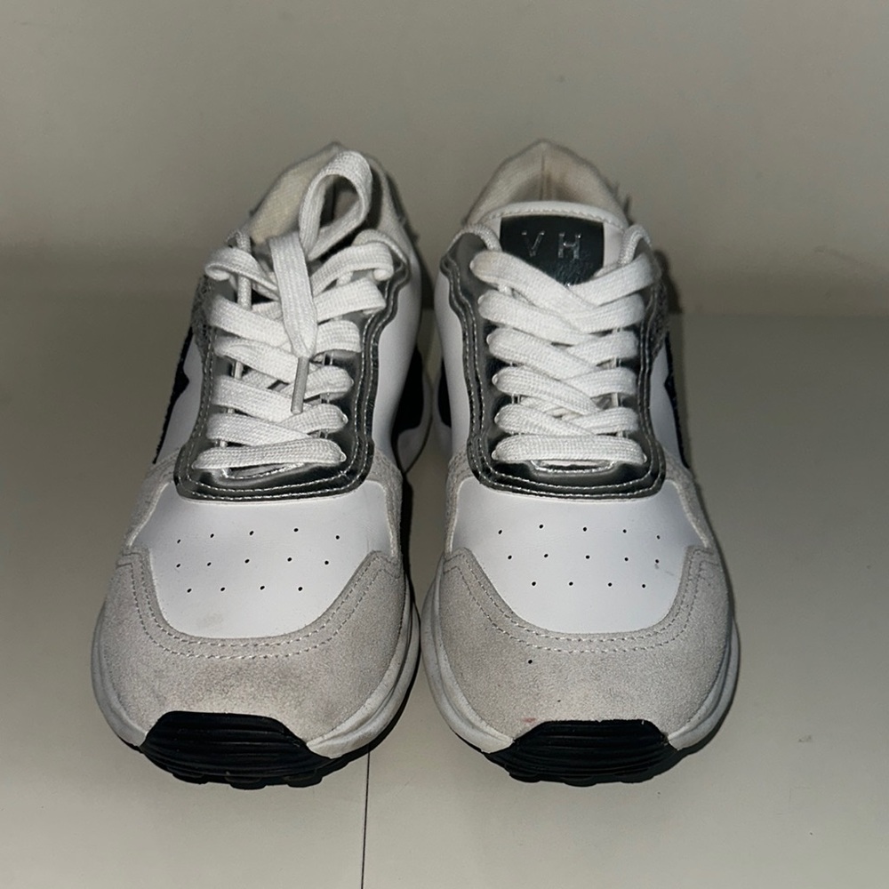 Vintage Havana White Navy and Silver Sneakers - Picture 2 of 6